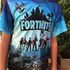 Fortnite T-shirt dri fit fabric full print hd